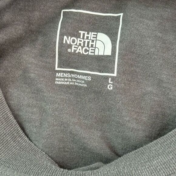 The North Face Never Stop Exploring Short Sleeve Gray T Shirt - Men’s US L - Picture 4 of 6